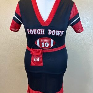 Dreamgirl Touch Down Football Costume Size Large